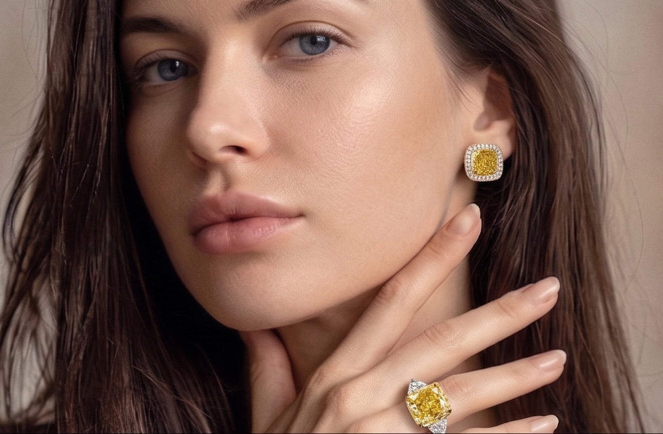 Earrings — Colored Stones