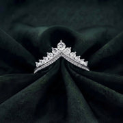 Gold Diamond Crown Ring (#64)