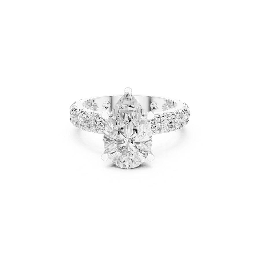 Pear Eternity Diamond Ring (#15)
