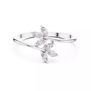 Marquise Floral Diamond Ring (#4)